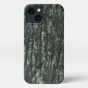 Groene Bark Camo iPhone Case 13 Hoesje
