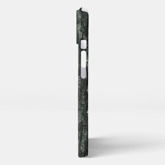 Groene Bark Camo iPhone Case iPhone Hoesje (Linkerkant)