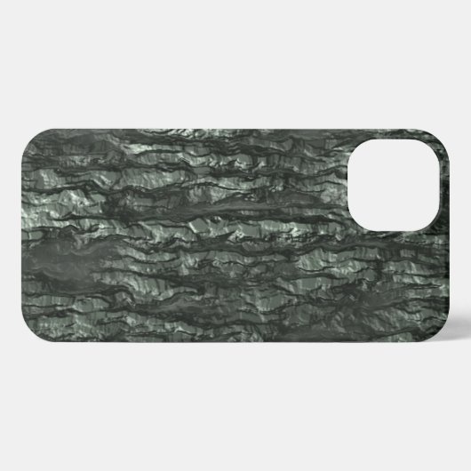 Groene Bark Camo iPhone Case iPhone Hoesje (Achterkant horizontaal)