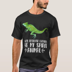 Groene Basilisk Lizards zijn mijn dierlijk T-shirt