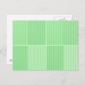 GROENE basis Sjabloon: KOOP BLANK TEKST AFBEELDING Briefkaart (Voorkant / Achterkant)