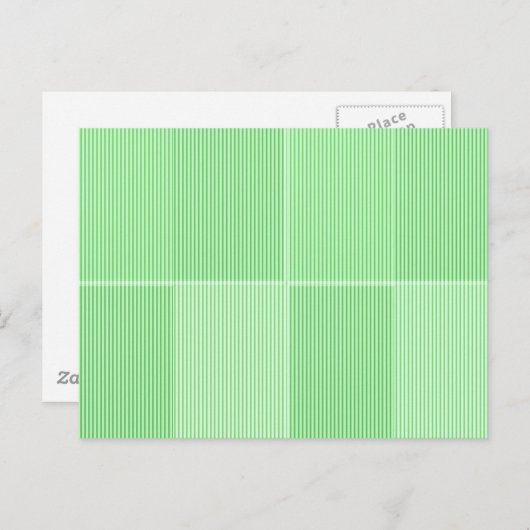 GROENE basis Sjabloon: KOOP BLANK TEKST AFBEELDING Briefkaart (Voorkant / Achterkant)