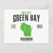 Groene bay briefkaart (Voorkant)