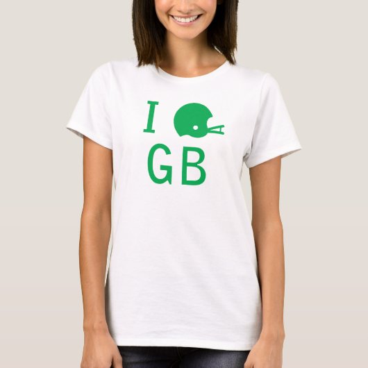 Groene bay - groen t-shirt (Voorkant)