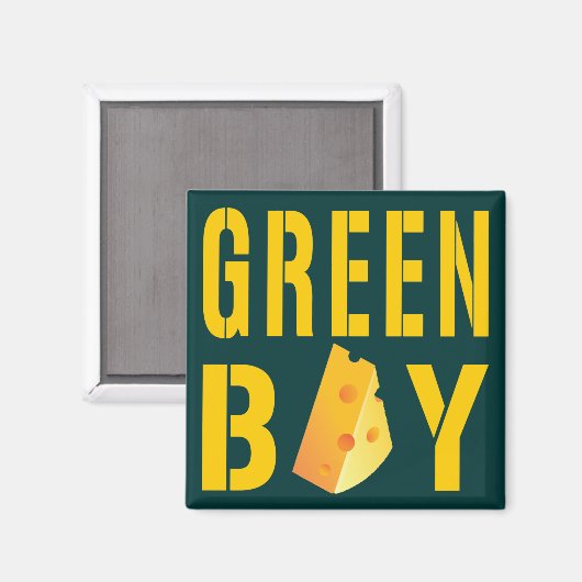 Groene bay magneet (Voorkant / Achterkant)