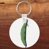 Groene Bean Sleutelhanger (Voorkant)