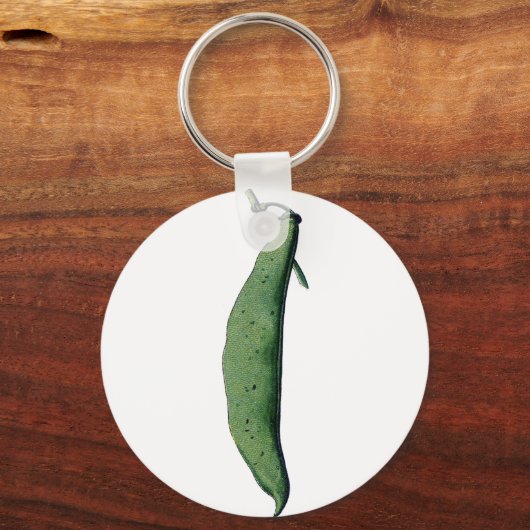  Groene Bean Sleutelhanger (Voorkant)