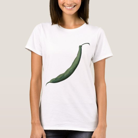 Groene Bean T-shirt (Voorkant)