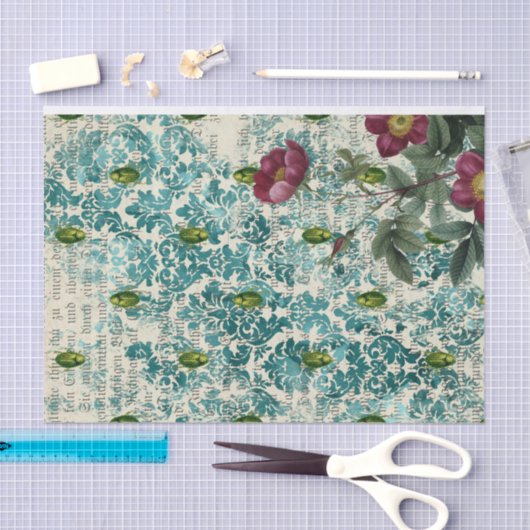  Groene Beetle Insect Tissuepapier