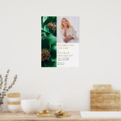 Groene begrafenisviering van het leven Fototeken Poster (Keuken)