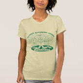 Groene behandeling mensen met knelpunten en hart t-shirt (Voorkant)