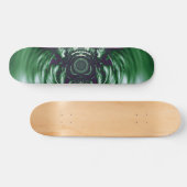 Groene Bel Persoonlijk Skateboard (Horizontaal)