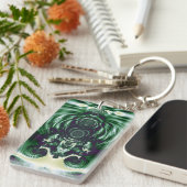 Groene bel sleutelhanger (Voorkant Rechts)