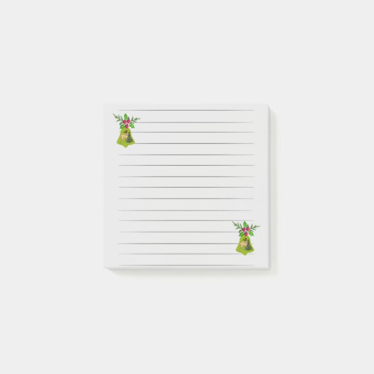 Groene Bell Post-it Notities Post-it® Notes (Voorkant)