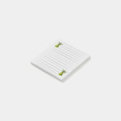 Groene Bell Post-it Notities Post-it® Notes (Schuin)