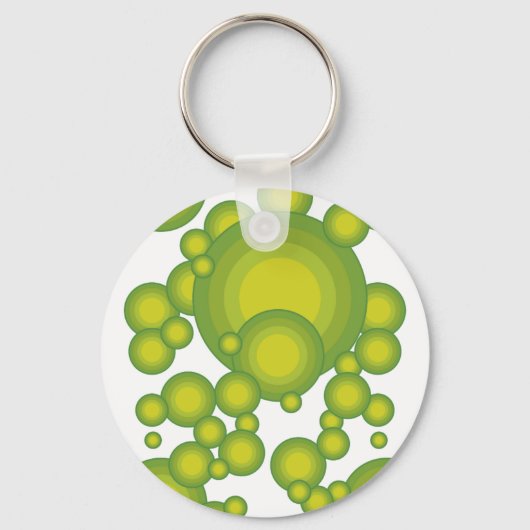 Groene bellen sleutelhanger (Voorkant)
