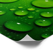 Groene belletjes poster (Hoek)