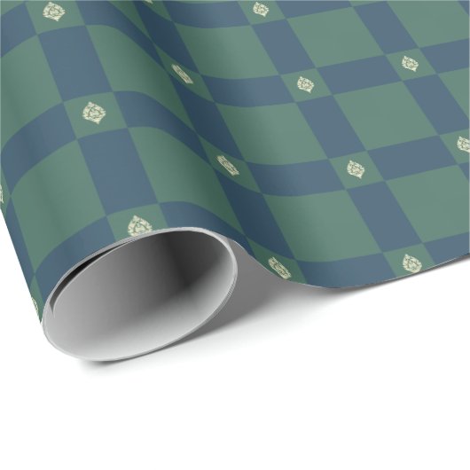 Groene benzine Logo Cadeaupapier (Rol Hoek)