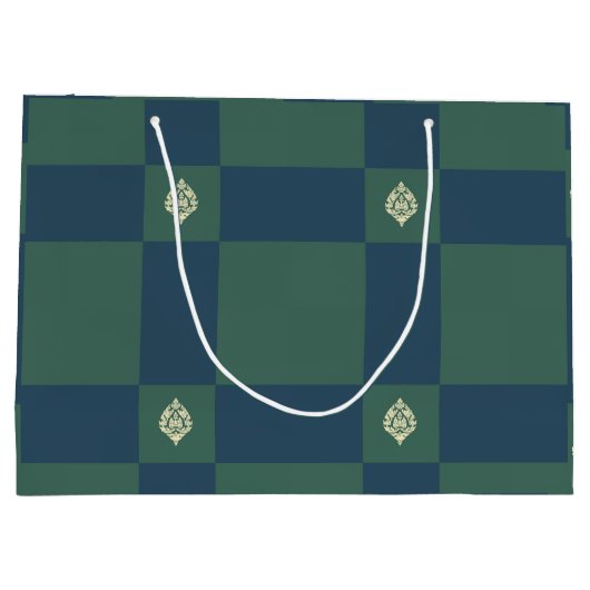 Groene benzine logo groot cadeauzakje (Achterkant)