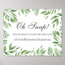 Groene beplanting. Groene trouw hashtag instagram