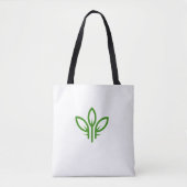 Groene Beplanting Tote Bag (Voorkant)