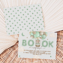 Groene berenboeken voor baby baby shower