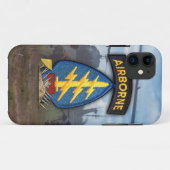 Groene berennaam van de speciale strijdkrachten va Case-Mate iPhone case (Achterkant (horizontaal))