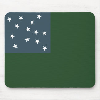 Groene bergboeien en de vlag van de Vermont-republ Muismat