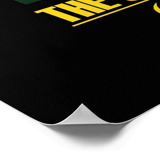 Groene bergboeien (FR) Poster (Hoek)