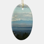 Groene bergen keramisch ornament (Rechts)