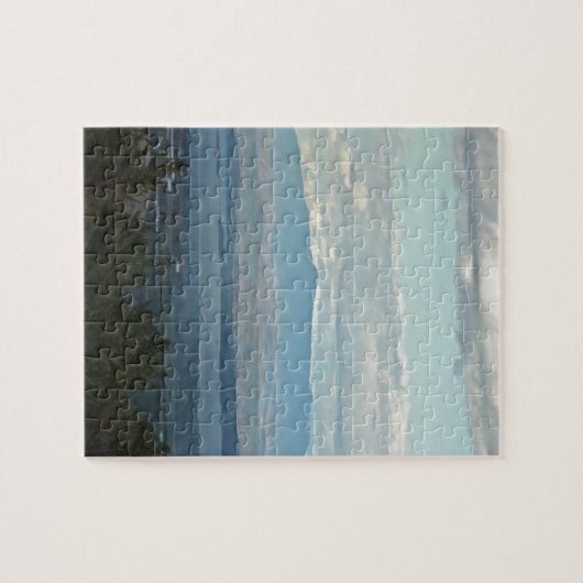 Groene bergen legpuzzel (Horizontaal)