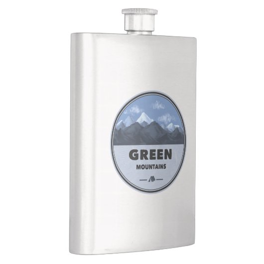 Groene bergen Vermont Camping Flacon (Rechts)