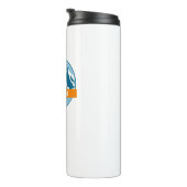 Groene bergen Vermont Thermosbeker (Geroteerd rechts)