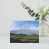 Groene berggebieden van Hawaii Briefkaart (Staand voorkant)