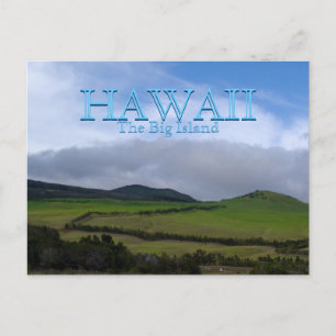 Groene berggebieden van Hawaii Briefkaart