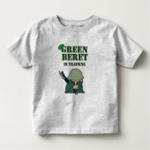 Groene berlijn in opleiding kinder shirts (Voorkant)