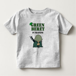 Groene berlijn in opleiding kinder shirts