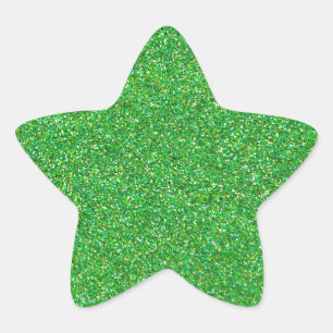 Groene beurt ster sticker