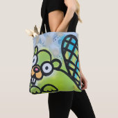 Groene Bevertas Tote Bag (Dichtbij)