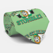 Groene bier Drink Leprachaun St. Pat's Day Stropda Stropdas (Opgerold)