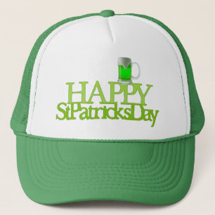 Groene Bier Gelukkige St.Patricksdag Trucker Pet