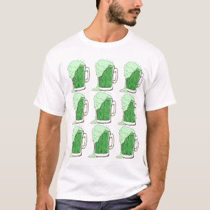 Groene bieren hier voor bier t-shirt