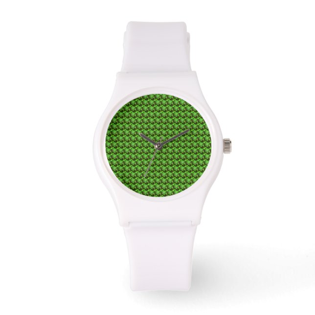 Groene bijenkorf horloge (Voorkant)