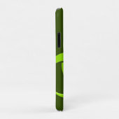 Groene biogevaarsschedel Case-Mate iPhone case (Achterkant/rechts)