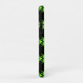 Groene Biohazard Symbool Patroon Telefoon Case w / (Achterkant/rechts)