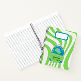 Groene Bismillah: "Laten we leren!" Notitieboek