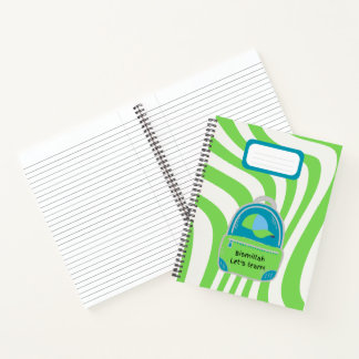 Groene Bismillah: "Laten we leren!" Notitieboek