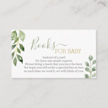 Groene blaadjes brengen een boek bijsluiter kaart