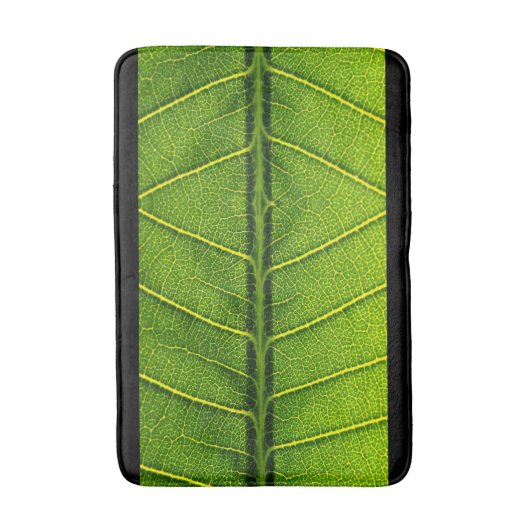 Groene blad badmat (Voorkant Verticaal)