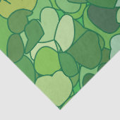 Groene Blad Botanisch Tissuepapier (Detail)